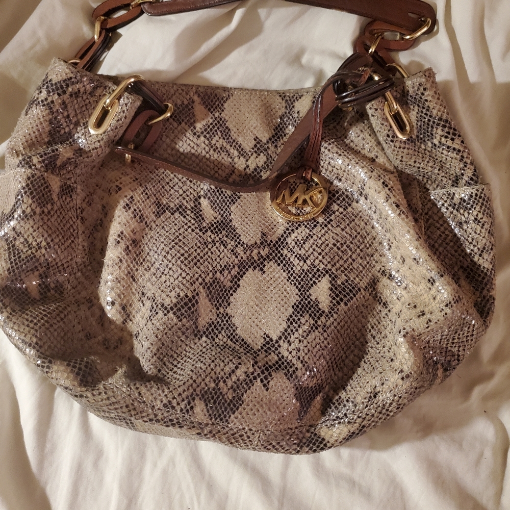 Michael Kors Large Python Hobo Bag - image 4